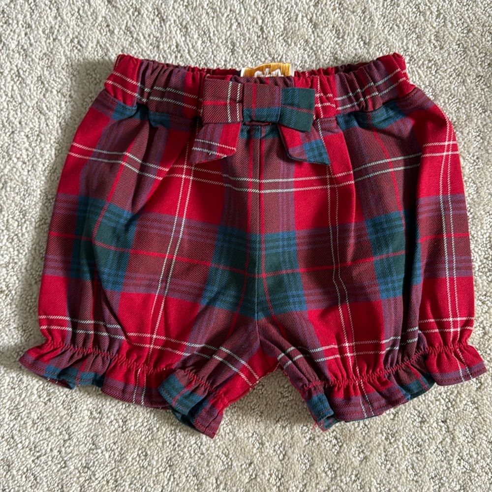 The Beaufort Bonnet Company plaid flannel knickers size 4T